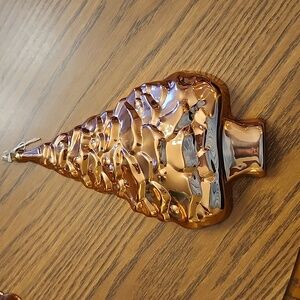 Vintage Christmas Tree Copper Mold